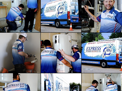 Express Plumbing Heating & Air Organic Social