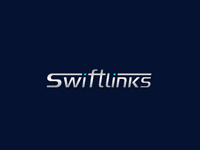 swiftlink-logo design-telecomucations company branding graphic design logo