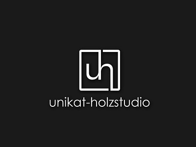 unikat-holzstudio - logo design