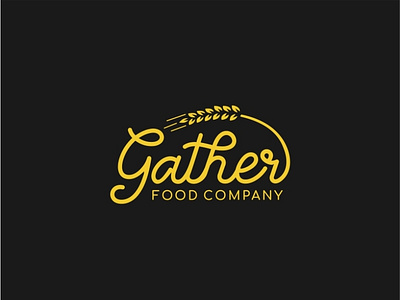 gather food company - logo design