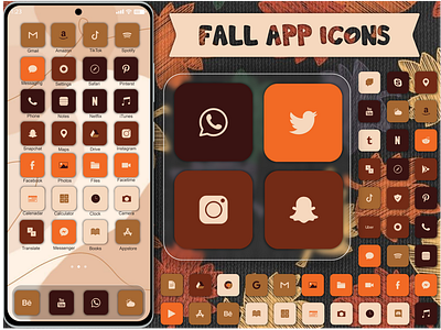 Autumn App Icons