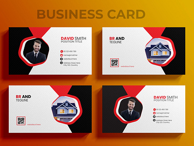 Business Card design graphic design illustration logo typography vector