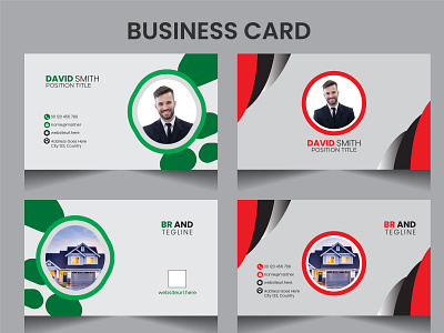 Business Card design graphic design illustration typography vector
