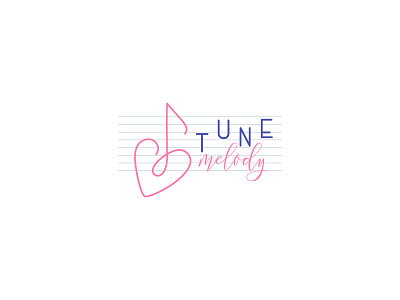 Tune melody logotype
