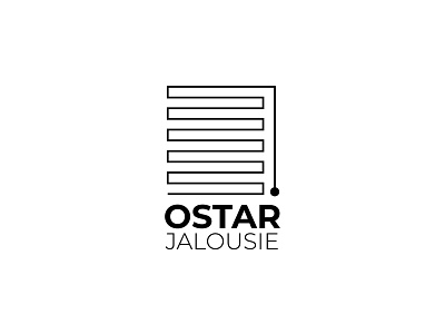 Jalousie logo branding curtains identity jalousie logo logotype vector