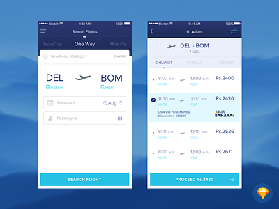 Flight Booking App ✈