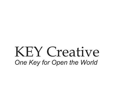 Key Creative LOGO graphic design logo