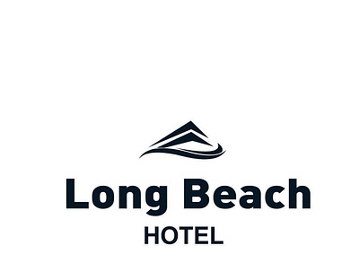 Long Beach Hotel LOGO graphic design logo