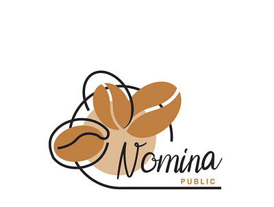 Nomina Public LOGO graphic design logo