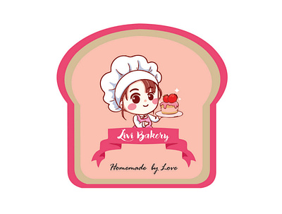 Livi Bakery LOGO graphic design logo