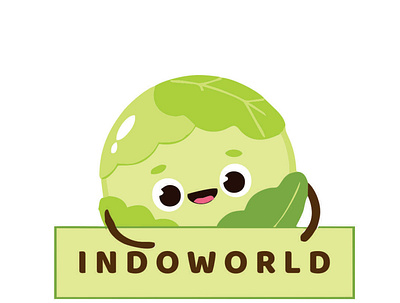 IndoWorld LOGO graphic design logo