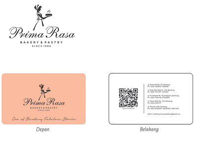 Business Card Primarasa business card card design graphic design