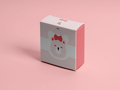Hello Baby Girl Box box design graphic design packaging