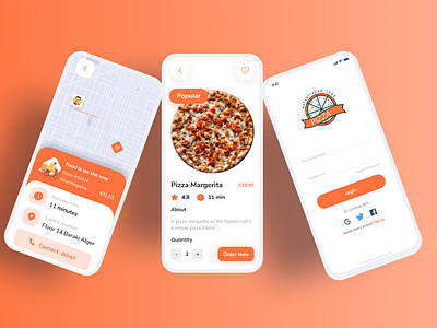 Pizza Delivery App app ui delicious delivery app delivery app ui design domino domino app ui food app ui food delivery food delivery app food delivery app ui pizza app pizza delivery pizza delivery app sheroz mir uber eats uber eats app ui ux zuhaira mir