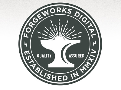 ForgeWorks Seal branding logo seal