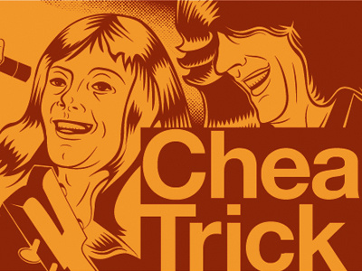 Cheap Trick Infographic Poster illustration infographic music