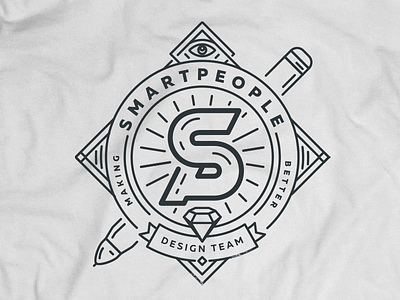 SPD T-shirt Print design eye logo pen t shirt