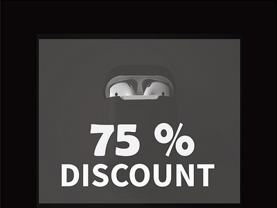 75 percent Discount branding graphic design instagram logo ui