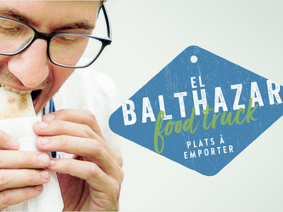 El Balthazar Food Truck branding design graphic design identity illustration logo typography vector
