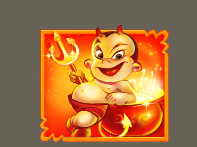 Devil animation casino devil gif hell icon imp logo motion slot