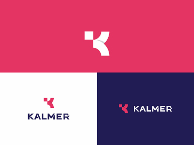 KALMER app branding design graphic design logo typography