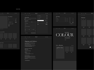 Mura Boutique | Redesign website #1 awwwards e commerce inspiration interface minimalism project prototype shop typography ui webdesign webflow