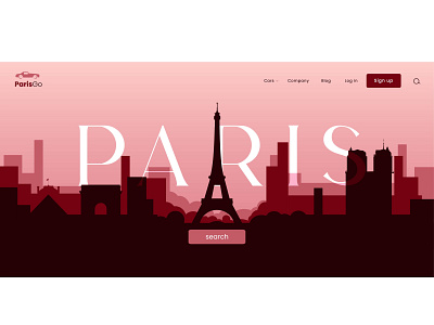 Silhouette background Paris adobe illustrator back design graphic design illustration paris wine color