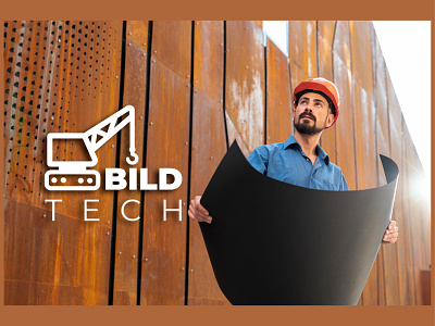 Logo "BILD TECH" mockup adobe illustrator buildind design graphic design illustration logo mockup