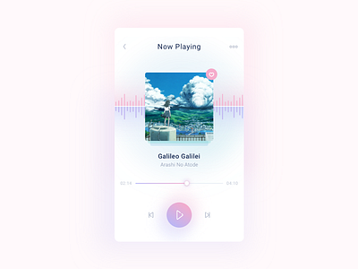 Miumusic App android app clean dailyui music play player ui ux