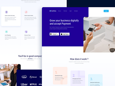 Cashless Landingpage