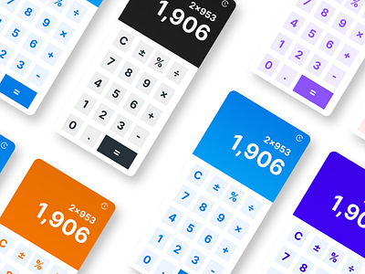 Calculator | UI Challenge - 4 | UI Design