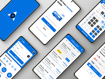 Bus Ticket Booking App | UI Design