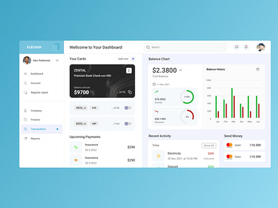 Dashboard  Finance Payment