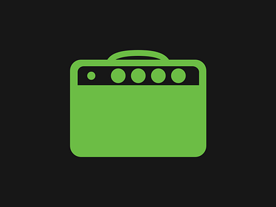 Amp amplifier icon music sound
