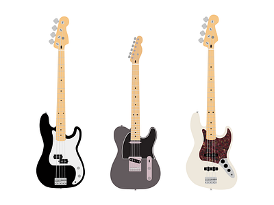 Instruments - Leo collection Part 1 bass fender guitar instruments jazz music precision telecaster