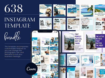 600+ Instagram Canva Bundle For Social Media - Snapybiz