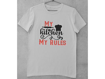 Funny Kitchen T-Shirt Design design food kitchen mockup tshirt tshirt designs tshirt for boys