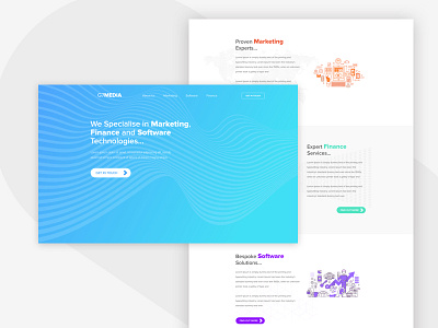 G7 Homepage branding design ui web