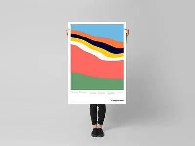 Kanagawa Wave art print branding color data datavisualisation dataviz datavizualisation design illustration infographic logo poster typography