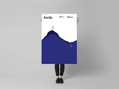 Sea Ice Extent Northern Hemisphere |NH| art print data dataviz design illustration poster typography