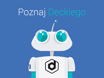 Fb Promo Bot bot facebook flat design illustration robot socialmedia welcome