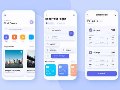 Flights & Bookings APP