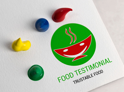 Restaurant Logo Design branding business company creative design food logo graphic design illustration logo restaurant smile vector