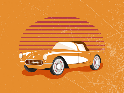 Retro Automobile for Poster