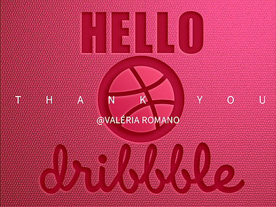 Hello Dribbble! first shot
