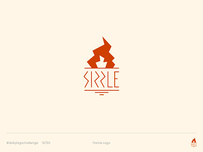Sizzle - Day 10 Daily Logo Challenge