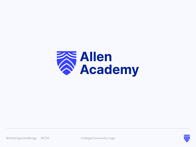 Allen Academy - Day 38 Daily Logo Challenge