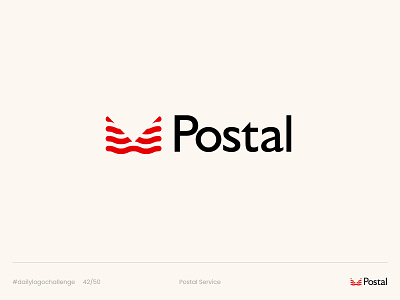 Postal - Day 42 Daily Logo Challenge