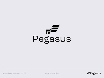 Pegasus - Day 43 Daily Logo Challenge