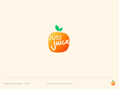 Just Juice - Day 47 Daily Logo Challenge